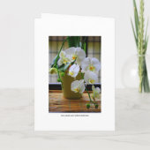 Zult u mijn getuige zijn, witte orchideeën? (Achterkant)