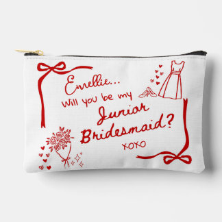Zult u mijn junior bruidsmeisje voorstel zijn etui