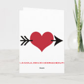 Zult u Mijn Kaart van Valentijn zijn (Achterkant)