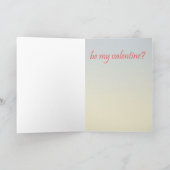 Zult u Mijn Kaart van Valentijn zijn (Binnen)