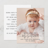 Zult U Mijn Oom Klasse Persoonlijke Foto (Voorkant / Achterkant)