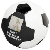Zult u mijn peter peetoom voorstel voetbal (Drie kwart)