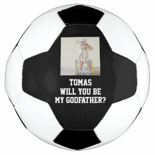Zult u mijn peter peetoom voorstel voetbal