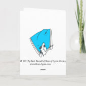 Zult u Mijn Valentijn-binnen Roze zijn Feestdagen Kaart (Achterkant)