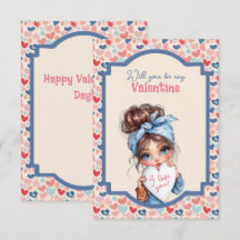 Zult u mijn Valentijn tieners zijn 