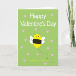 Zult U Mijne Zijn Valentijnskaart Kaart