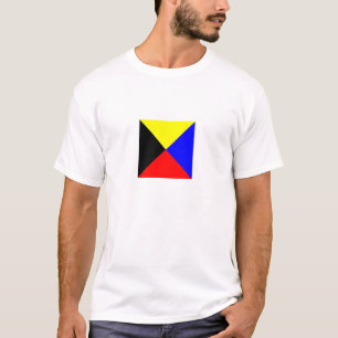 Zulu Flag lichtgekleurd Shirt