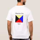 Zulu Flag T-shirt (Achterkant)