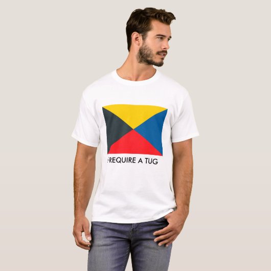 Zulu Flag Tee shirt (Voorkant volledig)