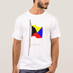 Zulu heeft een Tug Nautical Signal Flag nodig T-shirt