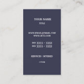 Zulu Inspiration Visitekaartje (Achterkant)