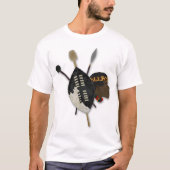 zulu-krijger t-shirt (Voorkant)