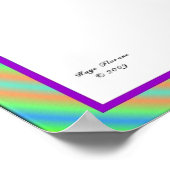 Zulu parade bij Mardi Gras Poster (Hoek)