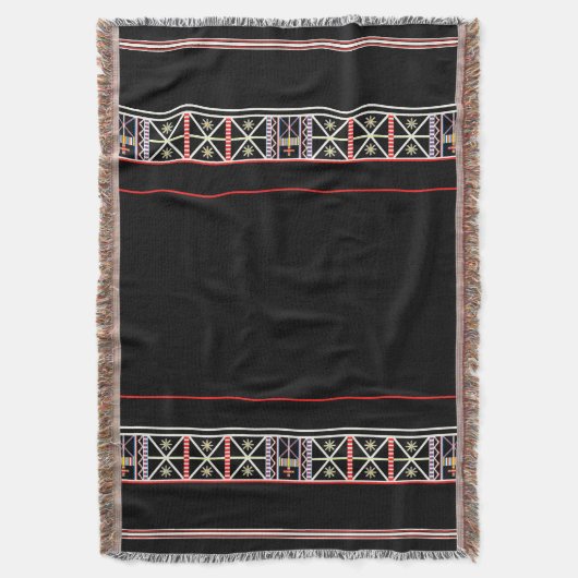 Zulu Queen's Embrace Deken (Voorkant Verticaal)