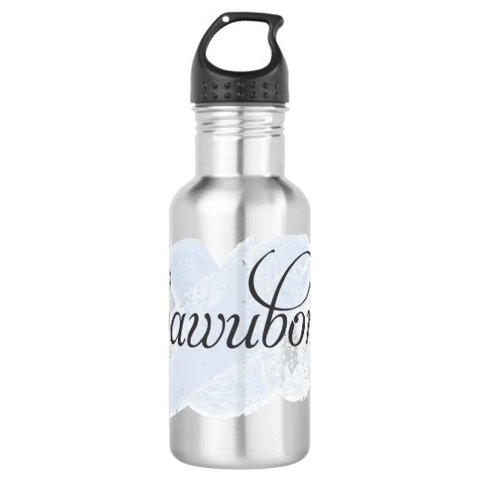 Zulu - Sawubona Waterfles (Voorkant)