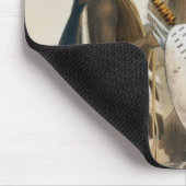 Zulu Soldaten van het leger van koning Panda, bord Muismat (Hoek)