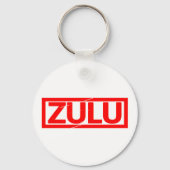 Zulu Stamp Sleutelhanger (Voorkant)