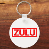 Zulu Stamp Sleutelhanger (Voorkant)