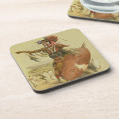 Zulu-strijder, Utimuni, neef van Chaka, wijlen Zu Onderzetter (Linkerzijde)