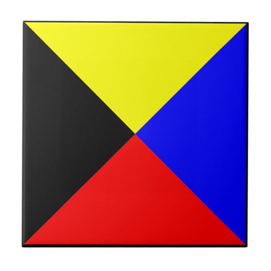 ZULU TEGELTJE (Voorkant)