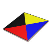ZULU TEGELTJE (Zijkant)