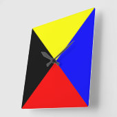 ZULU VIERKANTE KLOK (Hoek)