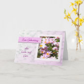 Zum Geburtstag - Gelukkige Verjaardag in het Kaart (Gele Bloem)