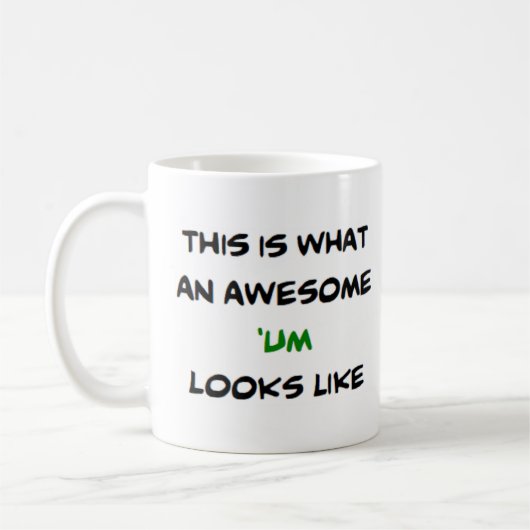 z'um, geweldige koffiemok (Links)