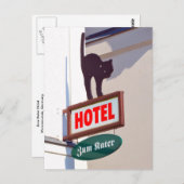 Zum Kater Hotel, Warnemunde, Duitsland Briefkaart (Voorkant / Achterkant)