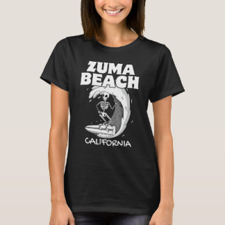 ZUMA BEACH CALIFORNIA Surven Retro Surfen T-shirt