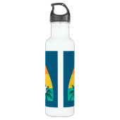 Zuma Beach, Californië Waterfles (Achterkant)