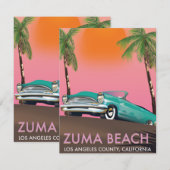 Zuma Beach Los Angeles County California (Voorkant / Achterkant)