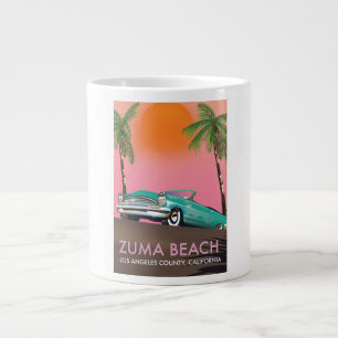 Zuma Beach Los Angeles County California Grote Koffiekop