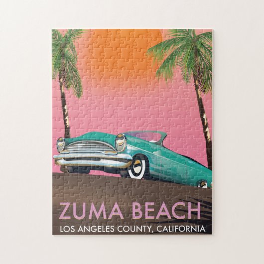 Zuma Beach Los Angeles County California Legpuzzel (Verticaal)