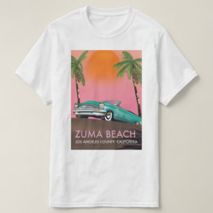 Zuma Beach Los Angeles County California T-shirt