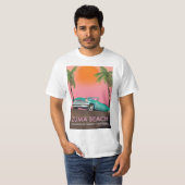 Zuma Beach Los Angeles County California T-shirt (Voorkant volledig)