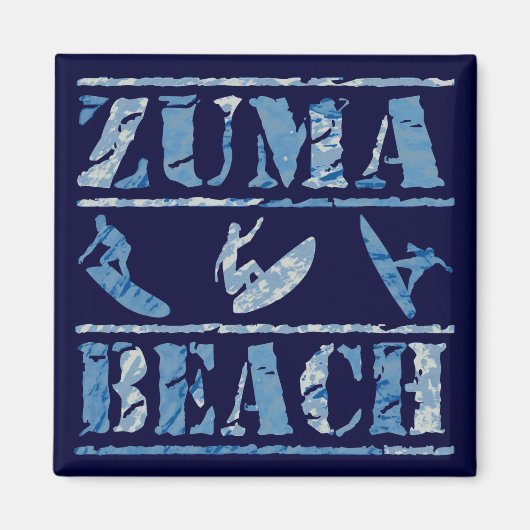 Zuma Beach Magneet (Voorkant)