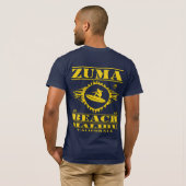 ZUMA BEACH stencil T-shirt (Achterkant volledig)
