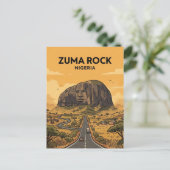 Zuma Rock, Madalla, Niger Briefkaart (Staand voorkant)