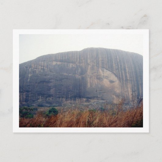 Zuma Rock, Nigeria Briefkaart (Voorkant)