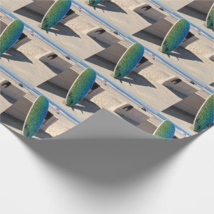 Zuma strand malibu surfboard CHRISTMAS XMAS Cadeaupapier