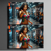 Zumba instructeur / personal trainer visitekaartje