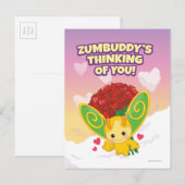 Zummaats denken aan jou! briefkaart (Voorkant / Achterkant)