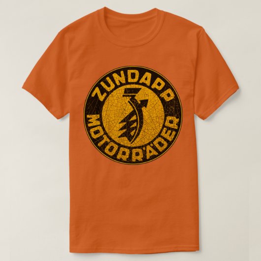 Zundap Motorcycles T-shirt (Design voorkant)