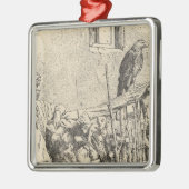 Zuni-adelkooi Metalen Ornament (Links)