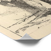 Zuni-adelkooi Poster (Hoek)