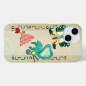 Zuni Butterfly 2 Folk Art Case-Mate iPhone Case (Achterkant (horizontaal))