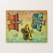 Zuni Butterfly Folk Art Legpuzzel (Horizontaal)