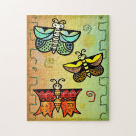 Zuni Butterfly Folk Art Legpuzzel