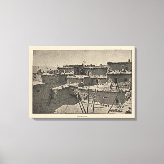 Zuni Court Canvas Afdruk (Voorkant)